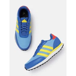ADIDAS Men Woven Design Round-Toe 90S CUT PRO Running Shoes with Striped Detail
