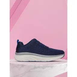 Skechers Men Navy Blue D'Lux Walker - Commuter Walking Shoes
