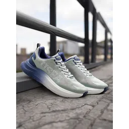 U.S. Polo Assn. Men Textured Round Toe Comfort Insole Lace-Ups Sneakers