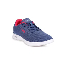 Campus Women Blue Mesh Running Marking Shoes