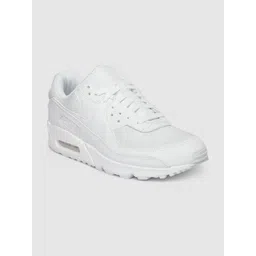 Nike Men White AIR MAX 90 Sneakers