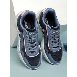 Campus Women Colourblocked Memory Foam Mesh Sneakers