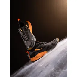 FURO by Red Chief Men Grey Mesh Running Shoes