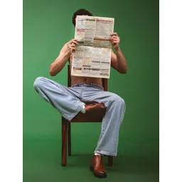 Overdrive Men Leather Block-Heeled Chelsea Boots