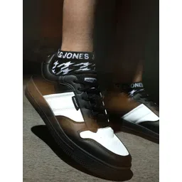 Jack & Jones Men Colourblocked PU Sneakers