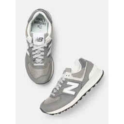 New Balance Men 574 Suede Sneakers