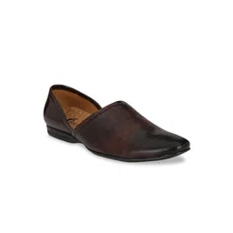 Prolific Men Brown Slip-On Sneakers