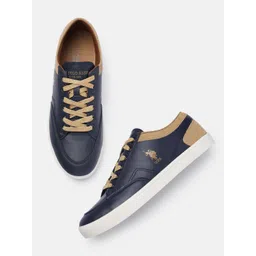 U.S. Polo Assn. Men Colourblocked Sneakers