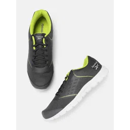 Reebok Men Grey Woven Design Guide Stride LP Running Shoes