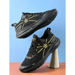 Cultsport Men Black Sports Flomo Running Shoes