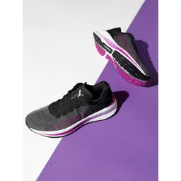Puma Women Black Electrify Nitro Turn Running Shoes