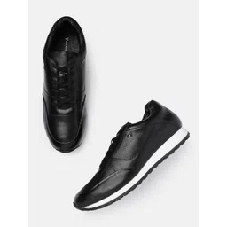Van Heusen Men Leather Sneakers