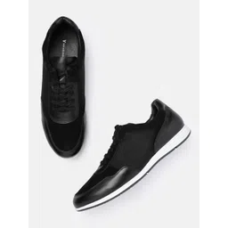 Van Heusen Men Leather Sneakers
