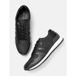 Van Heusen Men Leather Sneakers
