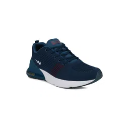 Campus Men Blue Mesh Running Shoes