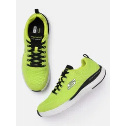Skechers Men Lime Green & Black ULTRA GROOVE - TEMPLAR Sneakers