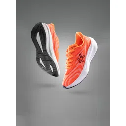 HRX by Hrithik Roshan Men Mesh Textured Lace-Up Running Shoes