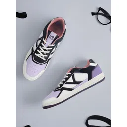 yoho Men Colourblocked Lightweight Memory Foam Basics Sneakers