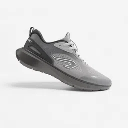 Jogflow 190.1 Men Running Shoes – Cushioned, Lightweight–Black/Grey, 20km/wk