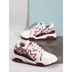 Denill Women Colourblocked Round Toe Lightweight Sneakers