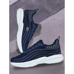 Allen Cooper Men Mesh Running Non-Marking Shoes