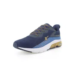 Sparx Men Navy Blue Mesh Running Non-Marking Shoes
