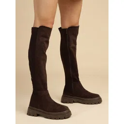 Truffle Collection Women Calf-Length Winter Boots