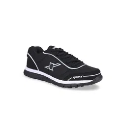 Sparx Men Black Mesh Running Shoes