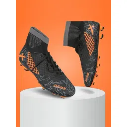 Vector X Men's Black & orange Football Shoes