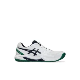 Asics Men's GEL-DEDICATE 8 White & Midnight Tennis Shoes