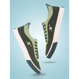 Sparx Men's Sage Green Casual Sneakers