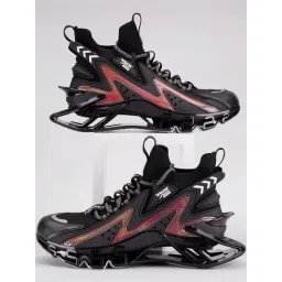 Atom Men's Spring Edge Alpha 2 Black Running Shoes