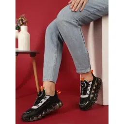 Truffle Collection Women's Black Casual Sneakers
