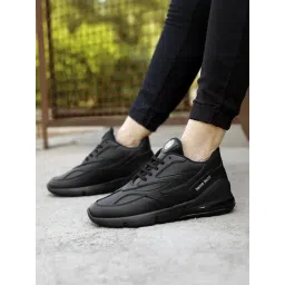 Bacca Bucci Men's URBAN RETRO 2.0 Black Casual Sneakers