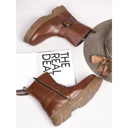 CLOG LONDONWomen Casual Block-Heeled Winter Boots