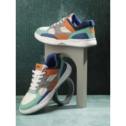 ID Men's Sea Green Casual Sneakers