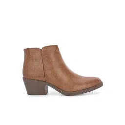 Carlo Romano Women's Tan Casual Boots