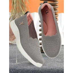 CL Sports by Carlton London Women's Grey Walking Shoes
