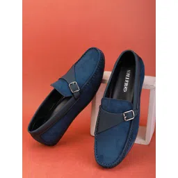 Killer Men Colourblocked Suede Slip-On Sneakers