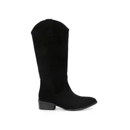 Carlo Romano Women's Black Casual Booties