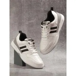 ID Men's White Casual Sneakers