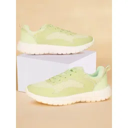 Forever Glam by Pantaloons Women's Lime Green Sneakers