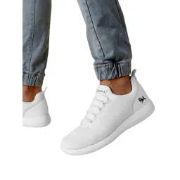 Neemans Men's Light Walkers White Running Shoes