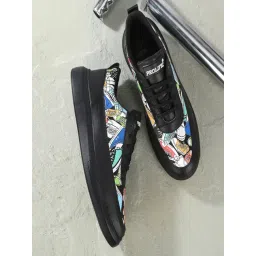 Prolific Men's Black Casual Sneakers