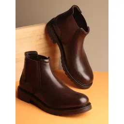 Carlton London Men's Brown Chelsea Boots