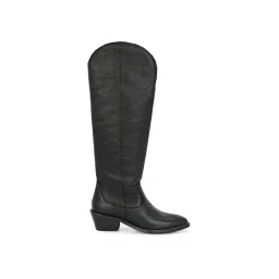 Carlo Romano Women's Black Casual Booties