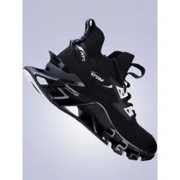 Atom Men's Spring Edge Alpha 2 Black Running Shoes