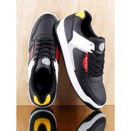 Bacca Bucci Men's RANGER DUNKS Black Casual Sneakers