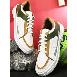 Provogue Men Colourblocked Sneakers