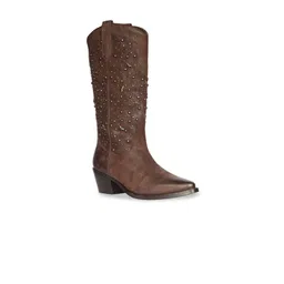 Saint G Women Casual Block-Heeled Cowboy Boots